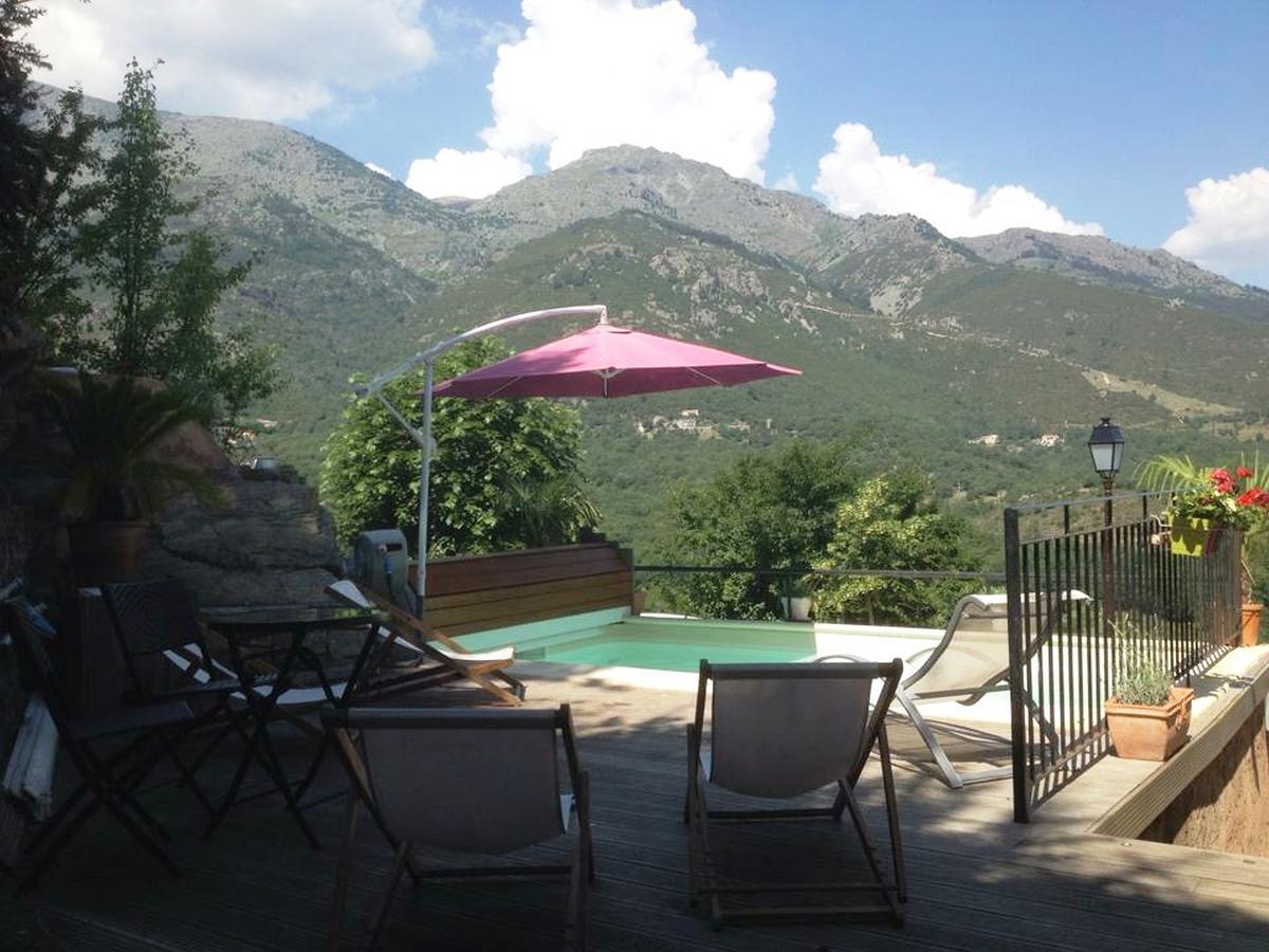 Auberge Casa Mathea Poggio-di-Venaco Buitenkant foto